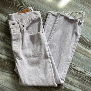 Levi’s lilac jeans